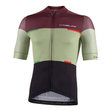 Load image into Gallery viewer, Nalini SAN FRANCISCO Men's Cycling Jersey (Burgundy/Olive/Black) 2XL, 3XL