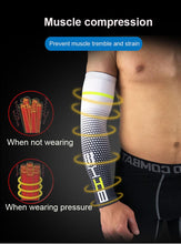Load image into Gallery viewer, 1Pair Cool Men Cycling Running UV Sun Protection Arm Sleeve
