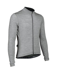 Load image into Gallery viewer, Voler M. MIDWEIGHT MERINO LS JERSEY - HEATHER GREY