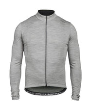 Load image into Gallery viewer, Voler M. MIDWEIGHT MERINO LS JERSEY - HEATHER GREY