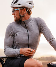 Load image into Gallery viewer, Voler M. MIDWEIGHT MERINO LS JERSEY - HEATHER GREY