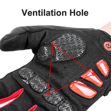 Load image into Gallery viewer, Cycling Gloves Full Finger with Gel Padded Shock Absorbing