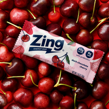 Load image into Gallery viewer, dark chocolate cherry energy bars