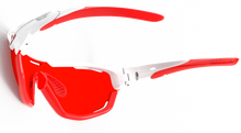 Load image into Gallery viewer, SH+ Sunglasses - RG 5400 White/Red w/Red Lens
