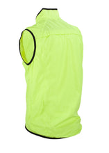 Load image into Gallery viewer, Nalini ARIA Men's Wind Vest (Neon Yellow) S-3XL