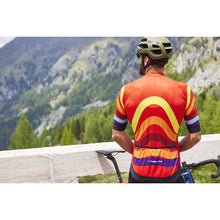 Load image into Gallery viewer, Nalini STRIPES Men's Cycling Jersey (Orange/Multi) S, M, L, XL, 2XL, 4XL