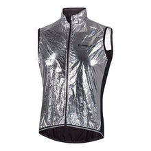 Load image into Gallery viewer, Nalini MIRROR Men's Wind Vest (Silver) S-3XL