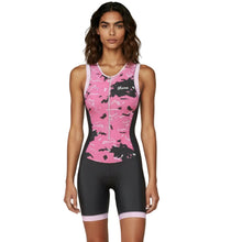Load image into Gallery viewer, Women’s Kona Assault Triathlon Race Suit — Sleeveless Performance Tri Suit