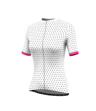 Load image into Gallery viewer, Women's Short Sleeve Jersey | White Polka Dot