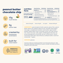 Load image into Gallery viewer, peanut butter chocolate chip energy bars