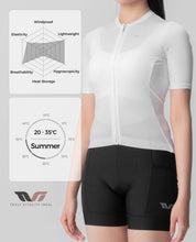 Load image into Gallery viewer, Women's TVI Solid Color Short-Sleeve Cycling Jersey