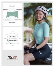 Load image into Gallery viewer, Women's TVI Solid Color Short-Sleeve Cycling Jersey