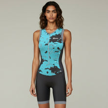 Load image into Gallery viewer, Women’s Kona Assault Triathlon Race Suit — Sleeveless Performance Tri Suit
