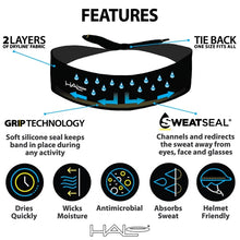 Load image into Gallery viewer, Halo Headband - tie version (Solid Colors)