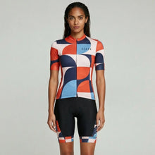Load image into Gallery viewer, Women's Short Sleeve Cycling Jersey | Retro
