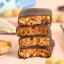 Load image into Gallery viewer, dark chocolate peanut butter energy bars