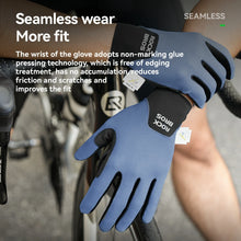 Load image into Gallery viewer, Full Finger Bike Gloves Breathable Touch screen with PORON® XRD Cushioning