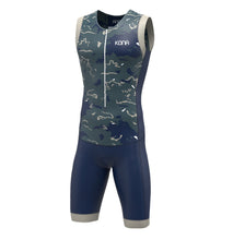 Load image into Gallery viewer, Kona Assault Men’s Triathlon Race Suit — Sleeveless Performance Tri Suit