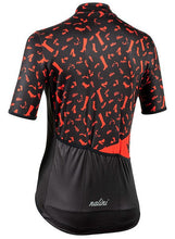 Load image into Gallery viewer, Nalini Women's Red Shoes Cycling Jersey (Black with Red Shoes) XS, S, M, L, XL