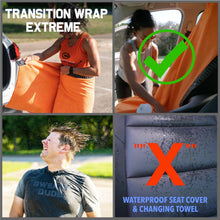 Load image into Gallery viewer, Transition Wrap Extreme: Waterproof Seat Cover and Changing Towel