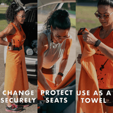 Load image into Gallery viewer, Transition Wrap Extreme: Waterproof Seat Cover and Changing Towel