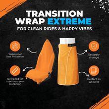 Load image into Gallery viewer, Transition Wrap Extreme: Waterproof Seat Cover and Changing Towel