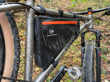 Load image into Gallery viewer, Bike Frame Bag, Welded Seams, TPU Coated, Black
