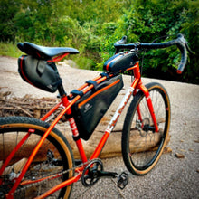 Load image into Gallery viewer, Top Tube Bag, Welded, TPU, Black