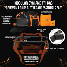 Load image into Gallery viewer, The Modular GYM Bag: Your Ultimate 55L Companion