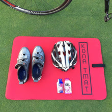 Load image into Gallery viewer, Kona T Mat — Triathlon Transition Mat | Neoprene | 29" x 21.5"