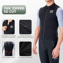 Load image into Gallery viewer, Men's Breathable Short-Sleeve Cycling Jersey