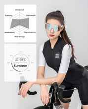 Load image into Gallery viewer, Women's Breathable Short-Sleeve Cycling Jersey