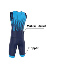 Load image into Gallery viewer, Men's Team Kona Triathlon Race Suit — Sleeveless Performance Tri Suit