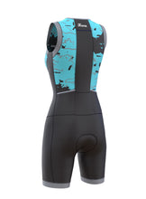 Load image into Gallery viewer, Women’s Kona Assault Triathlon Race Suit — Sleeveless Performance Tri Suit