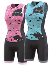 Load image into Gallery viewer, Women’s Kona Assault Triathlon Race Suit — Sleeveless Performance Tri Suit