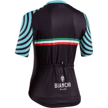 Load image into Gallery viewer, Bianchi Milano Altana Women's Cycling Jersey (Black) Small

