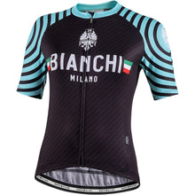 Load image into Gallery viewer, Bianchi Milano Altana Women's Cycling Jersey (Black) Small
