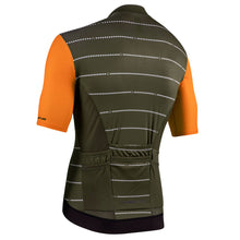 Load image into Gallery viewer, Nalini RESPECT Men's Cycling Jersey (Olive / Orange) L, 2XL
