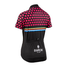 Load image into Gallery viewer, Bianchi Milano Sosio Women's Cycling Jersey (Black / Fuchsia) X-Small
