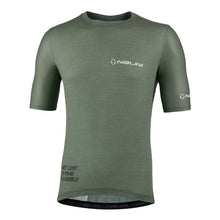 Load image into Gallery viewer, Nalini Gravel WOOL Men's Cycling Jersey (Green) S-3XL
