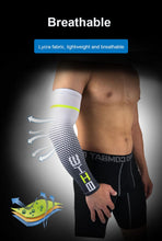 Load image into Gallery viewer, 1Pair Cool Men Cycling Running UV Sun Protection Arm Sleeve
