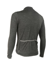 Load image into Gallery viewer, Voler M. MIDWEIGHT MERINO LS JERSEY - CHARCOAL HEATHER
