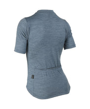 Load image into Gallery viewer, Voler W. LIGHTWEIGHT MERINO JERSEY - SLATE HEATHER
