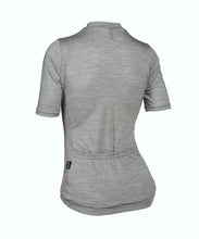 Load image into Gallery viewer, Voler W. LIGHTWEIGHT MERINO JERSEY - GREY HEATHER
