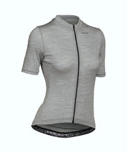 Load image into Gallery viewer, Voler W. LIGHTWEIGHT MERINO JERSEY - GREY HEATHER

