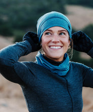 Load image into Gallery viewer, Voler W. MIDWEIGHT MERINO LS JERSEY - CHARCOAL HEATHER

