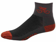 Load image into Gallery viewer, GIZMO Socks - Bicycle - Granite - Small Only
