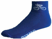 Load image into Gallery viewer, GIZMO Socks - Bicycle - Royal Blue - Small Only
