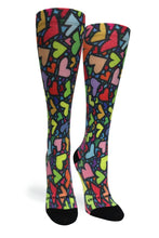 Load image into Gallery viewer, Stain Glass Hearts - (Standard &amp; Extra Wide)
