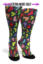 Load image into Gallery viewer, Stain Glass Hearts - (Standard &amp; Extra Wide)

